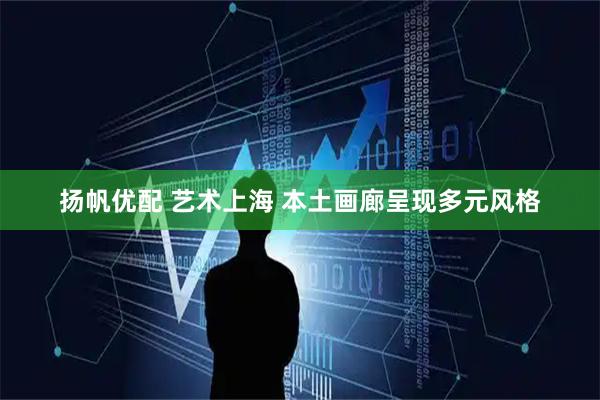 扬帆优配 艺术上海 本土画廊呈现多元风格
